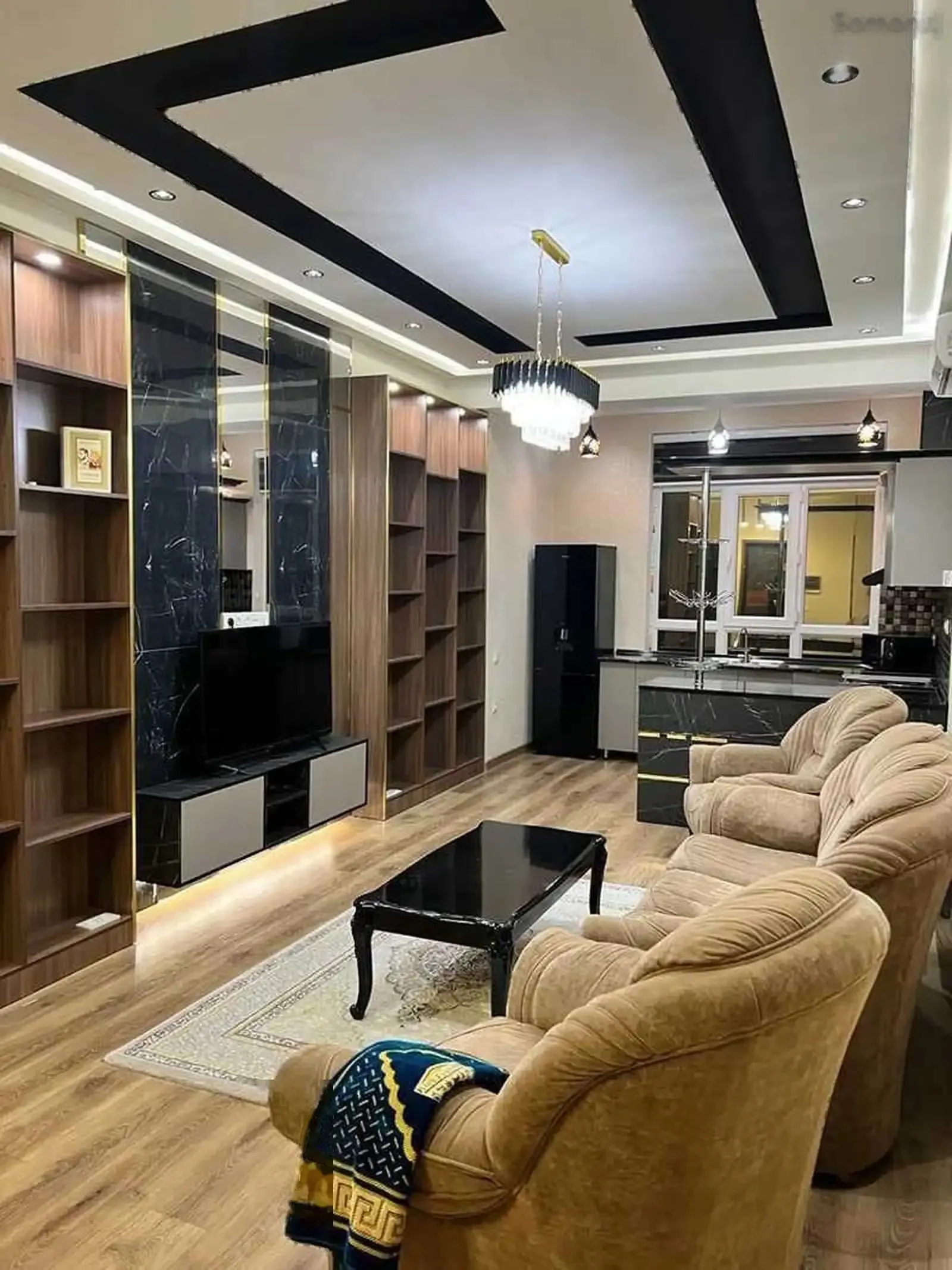 2-комн. квартира, 16 этаж, 54м², Шохмансур