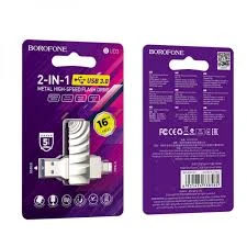 USB - Type-c флеш накопитель BOROFONE BUD3 16 ГБ