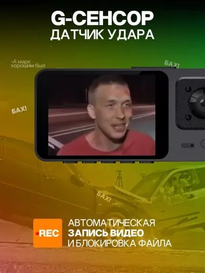 Видеорегистратор для автомобиля 3 в
