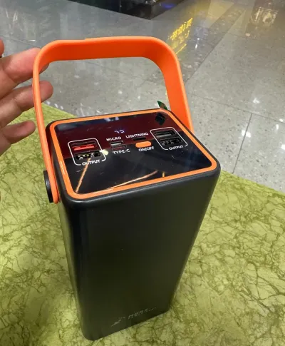 Внешний аккумулятор с фонариком Mars Powerbank 70000 mah
