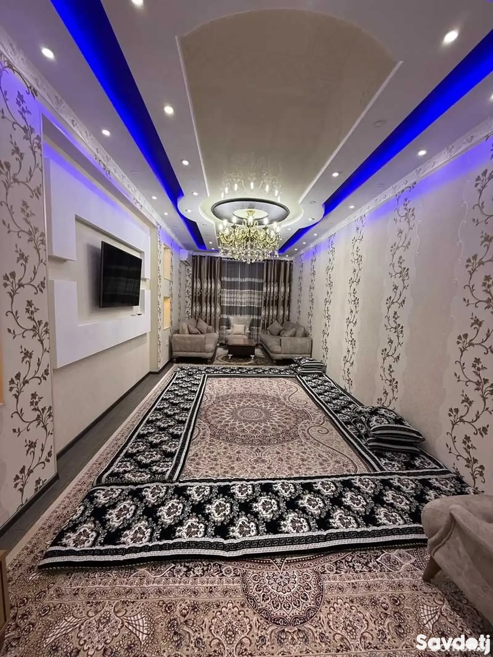 3-комн. квартира, 10 этаж, 90м², Рудаки 179, доми Ёвар
