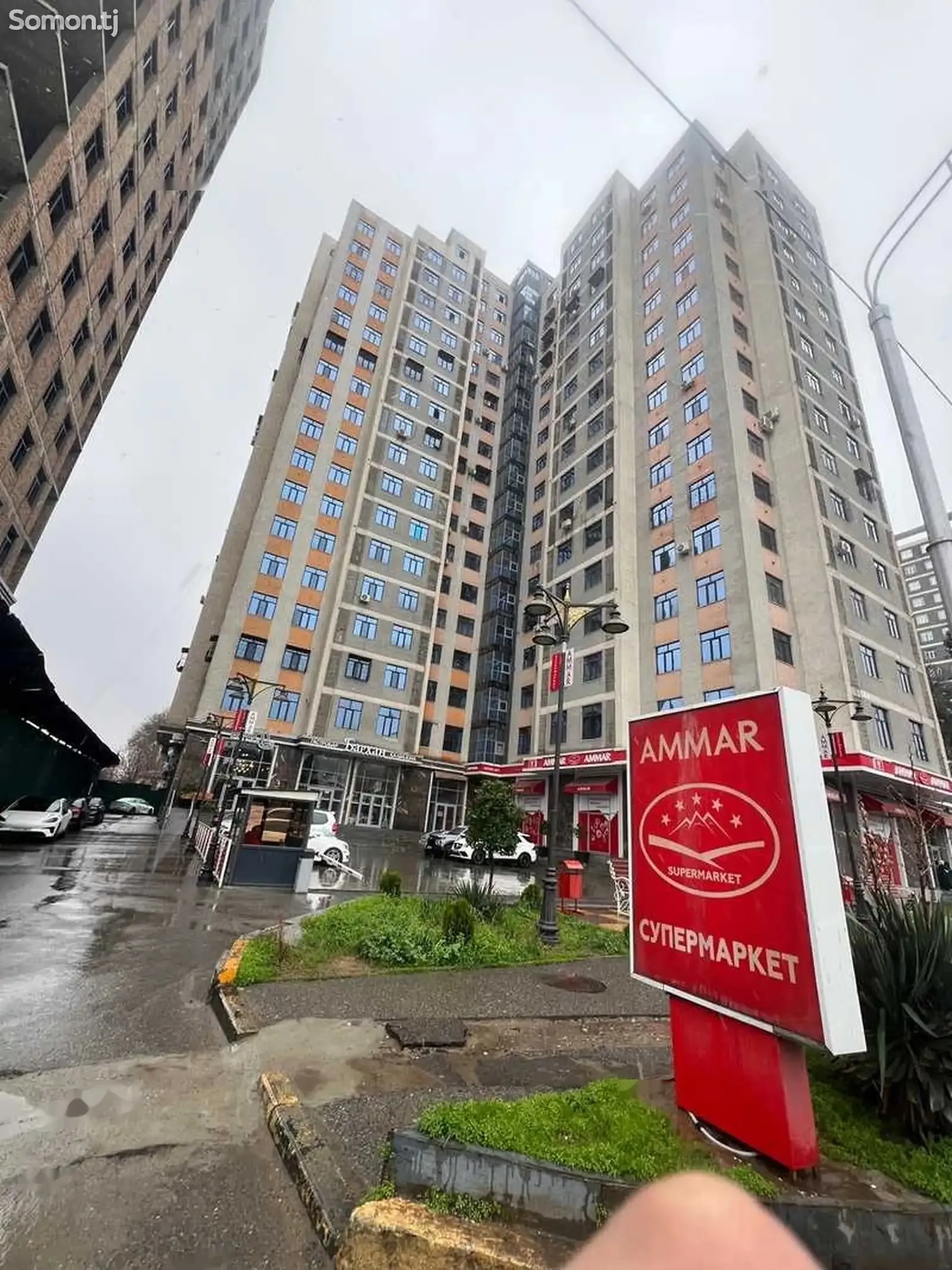 2-комн. квартира, 10 этаж, 65м², И.Сомонӣ
