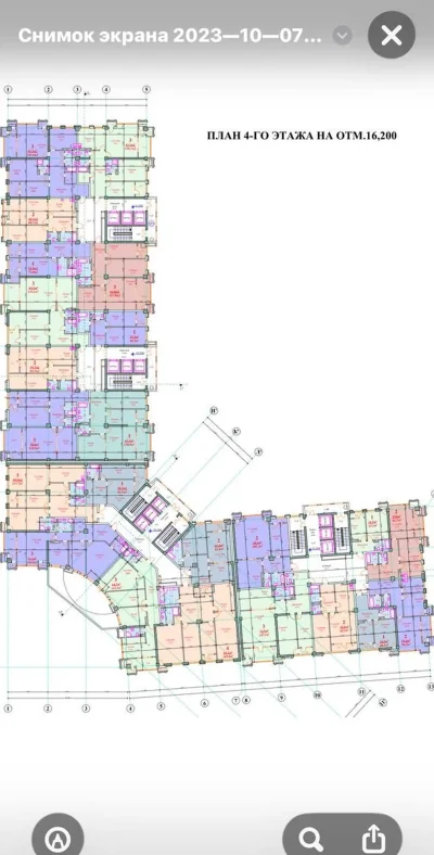 2-комн. квартира, 4 этаж, 105 м², Исмоили Сомони Цум Шохпалас