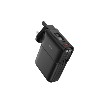 Портативный Повербанк Green Lion Travel 10000 mAh адаптером и держателем