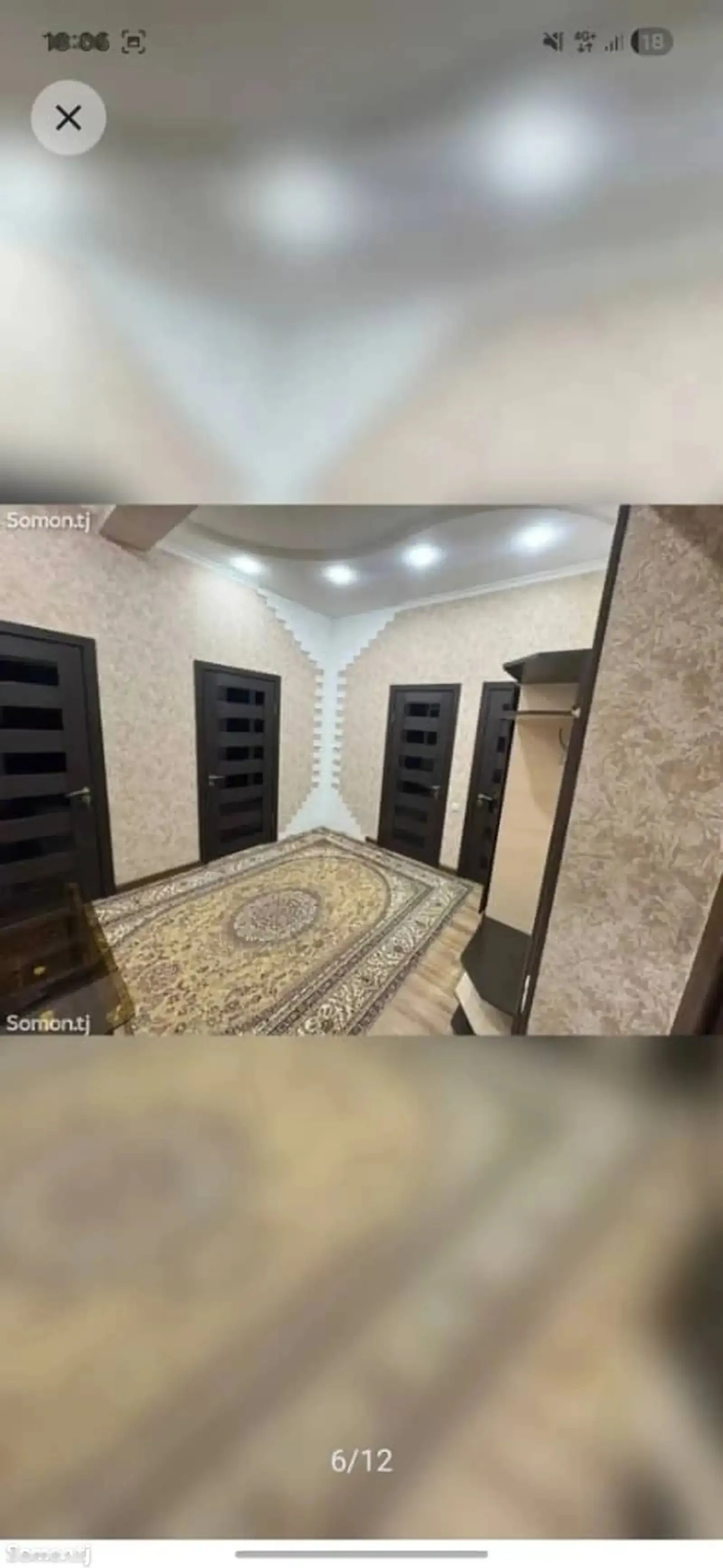 2-комн. квартира, 10 этаж, 75м², танка доми Арванд