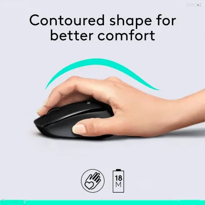 Комплект Logitech MK345 беспроводная клавиатура и мышь Black