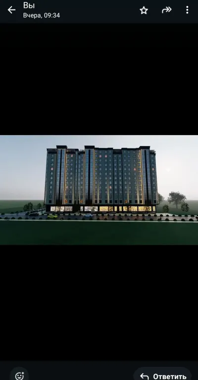 2-комн. квартира, 10 этаж, 58 м², повороти Ленинград