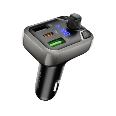 Автомобильный FM модулятор Bluetooth Borofone BC38