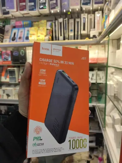 Внешний аккумулятор с быстрой зарядкой hoco J87 Power Bank 10000mAh