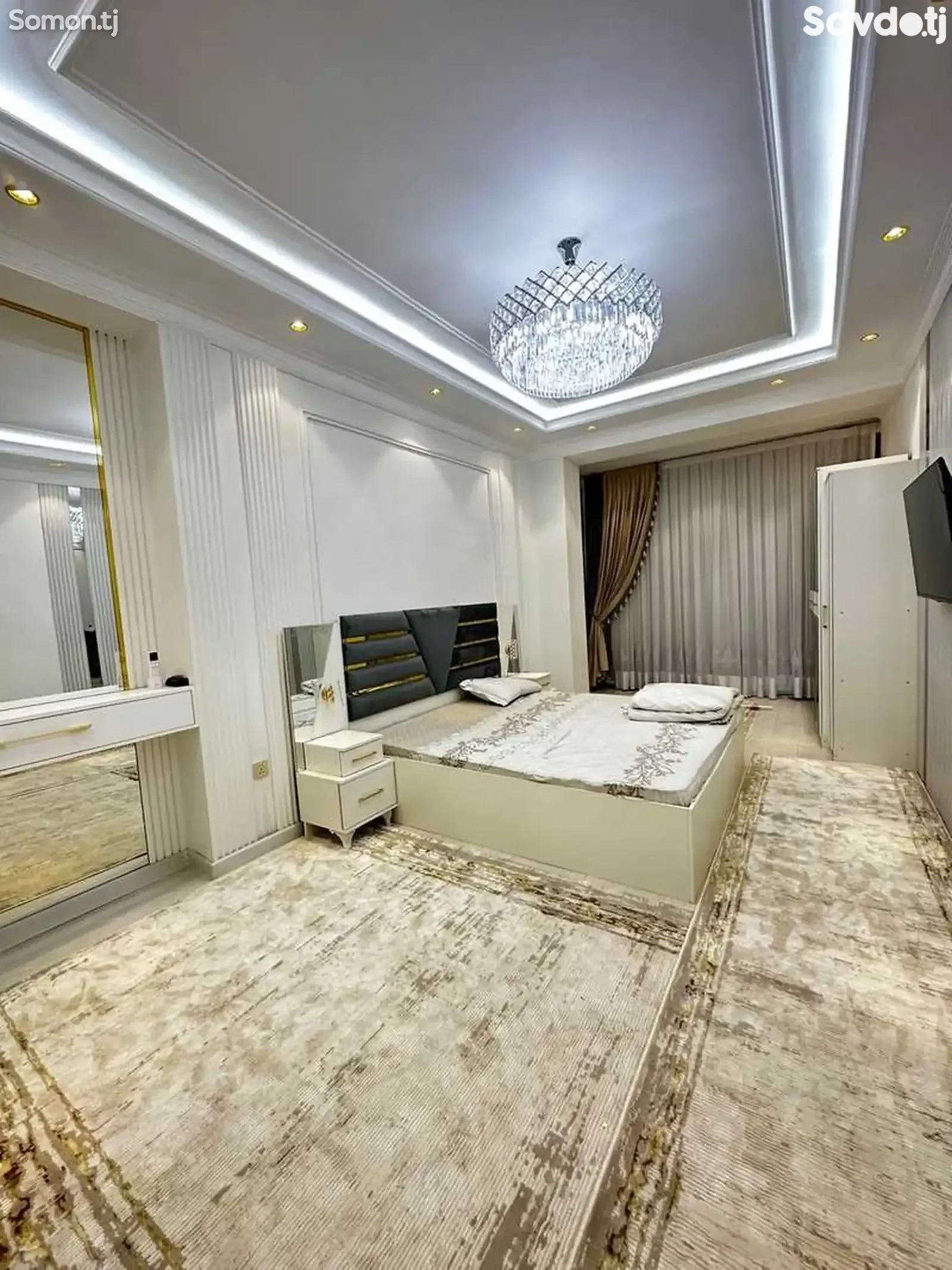 3-к квартира, 3 этаж, 119 м², И Сомони, Овир