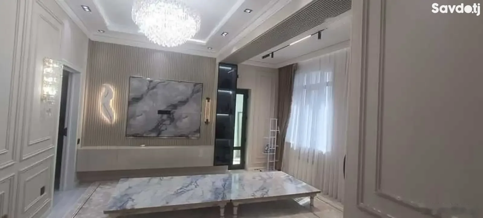 3-комн. квартира, 9 этаж, 87м², назди Танка, роҳи нав