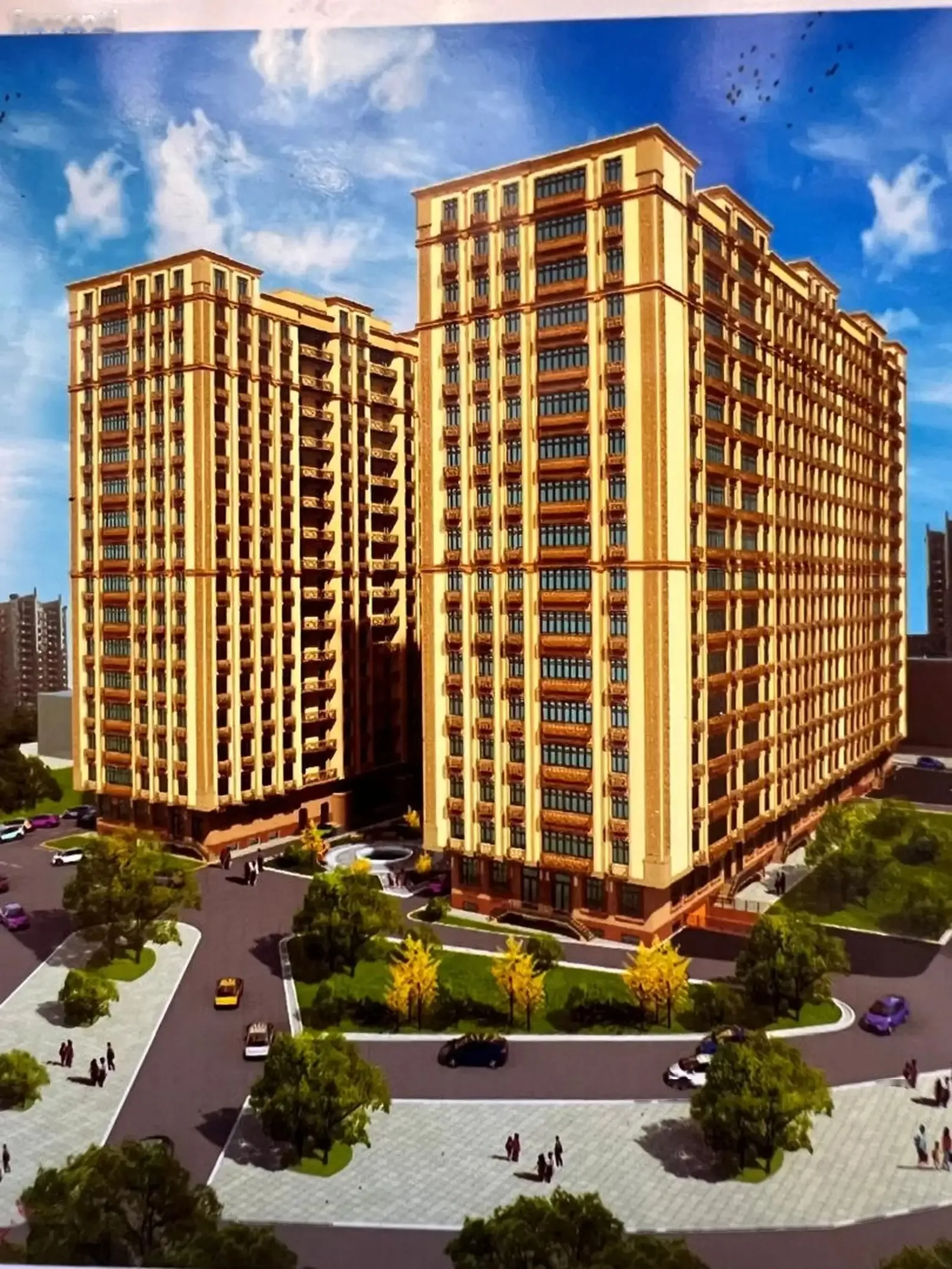 3-к квартира, 12 этаж, 135 м², Сино, 92 мкр пушти кафе Суман