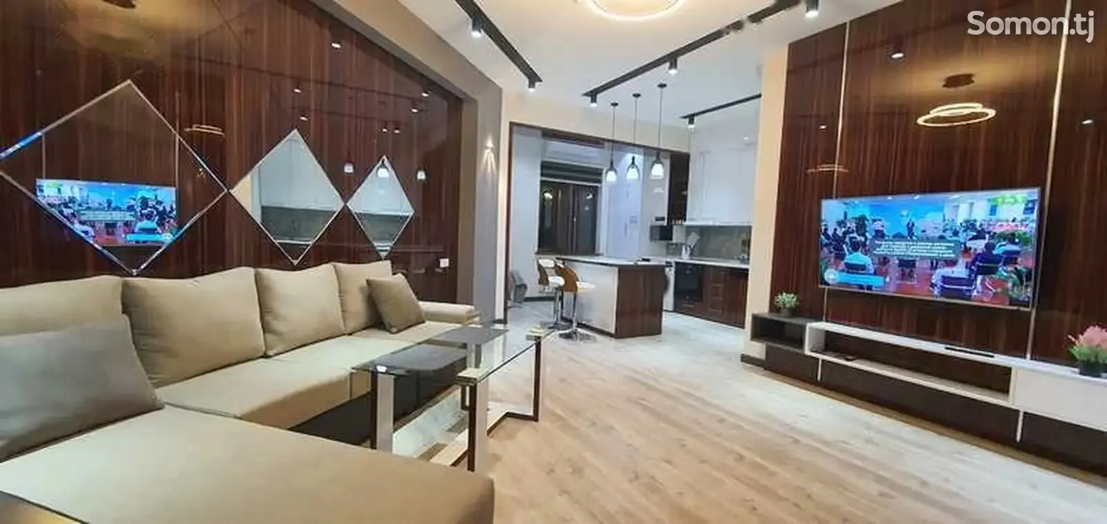 2-комн. квартира, 6 этаж, 120м², дом печать