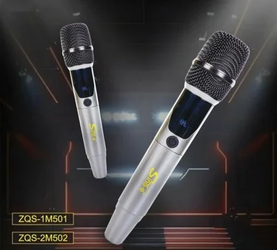 Микрофон для караоке ZQS-1M501 18650 Lithium 3.7V — миниатюра 6