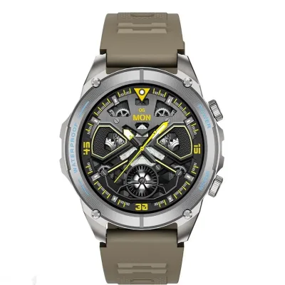 Умный часы Powerology Titan Rugged Sports GPS Smart Watch титан