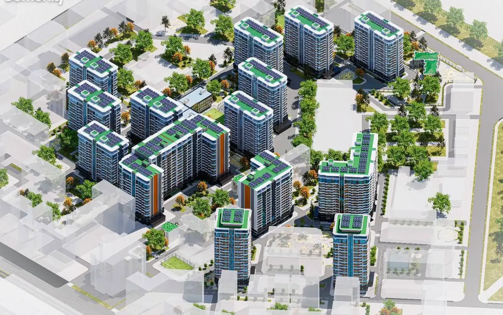 1-комн. квартира, 2 этаж, 51 м², Славянский - Пойтахти Диёрам
