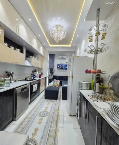 3-комн. квартира, 9 этаж, 130 м², Исмоили Сомони Дом Бурак