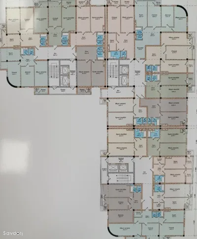 1-комн. квартира, 7 этаж, 69 м², Зарафшон