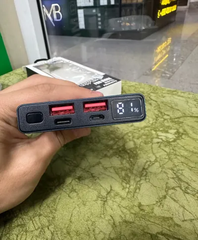 Металический внешний аккумулятор Mars Powerbank 10000 mah