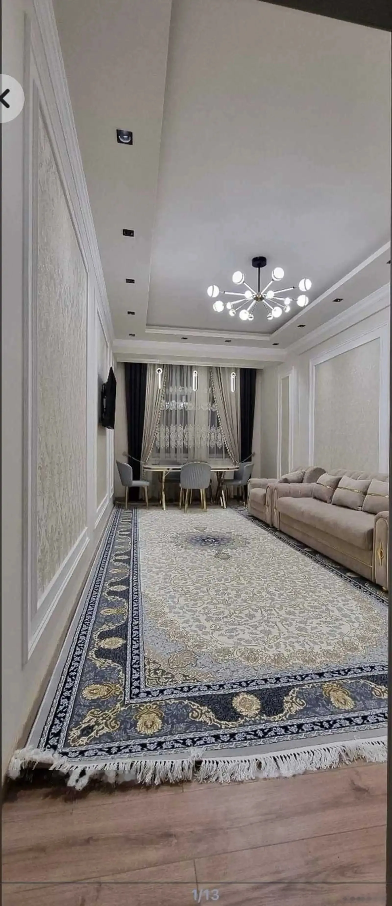 2-комн. квартира, 4 этаж, 66м², Овир