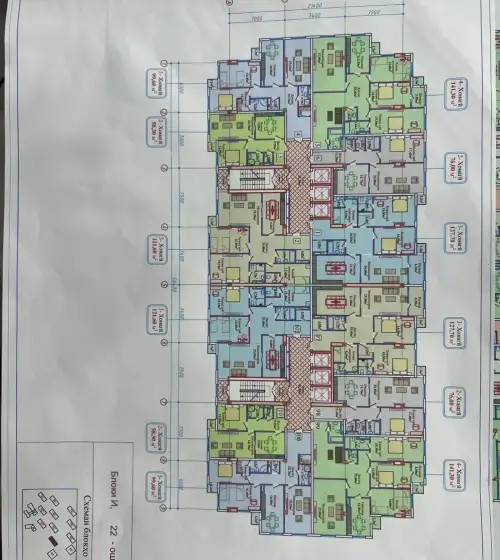 3-комн. квартира, 12 этаж, 121 м², н.Сино