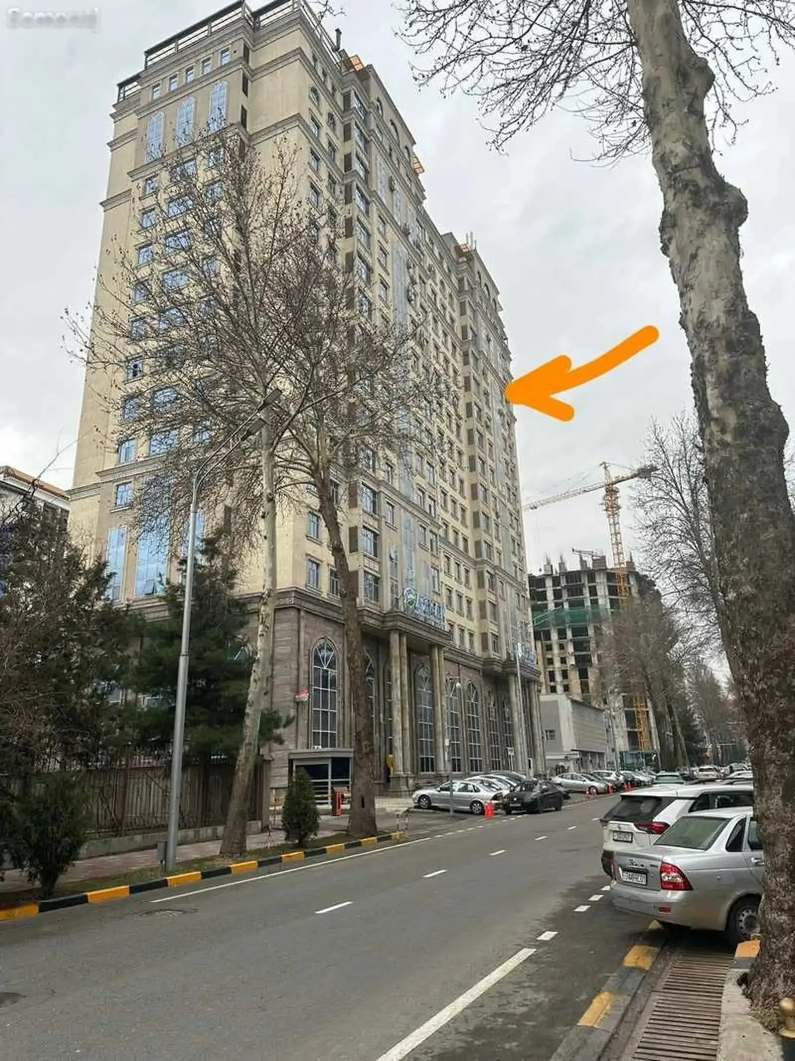 3-комн. квартира, 9 этаж, 100м², пушти парламент