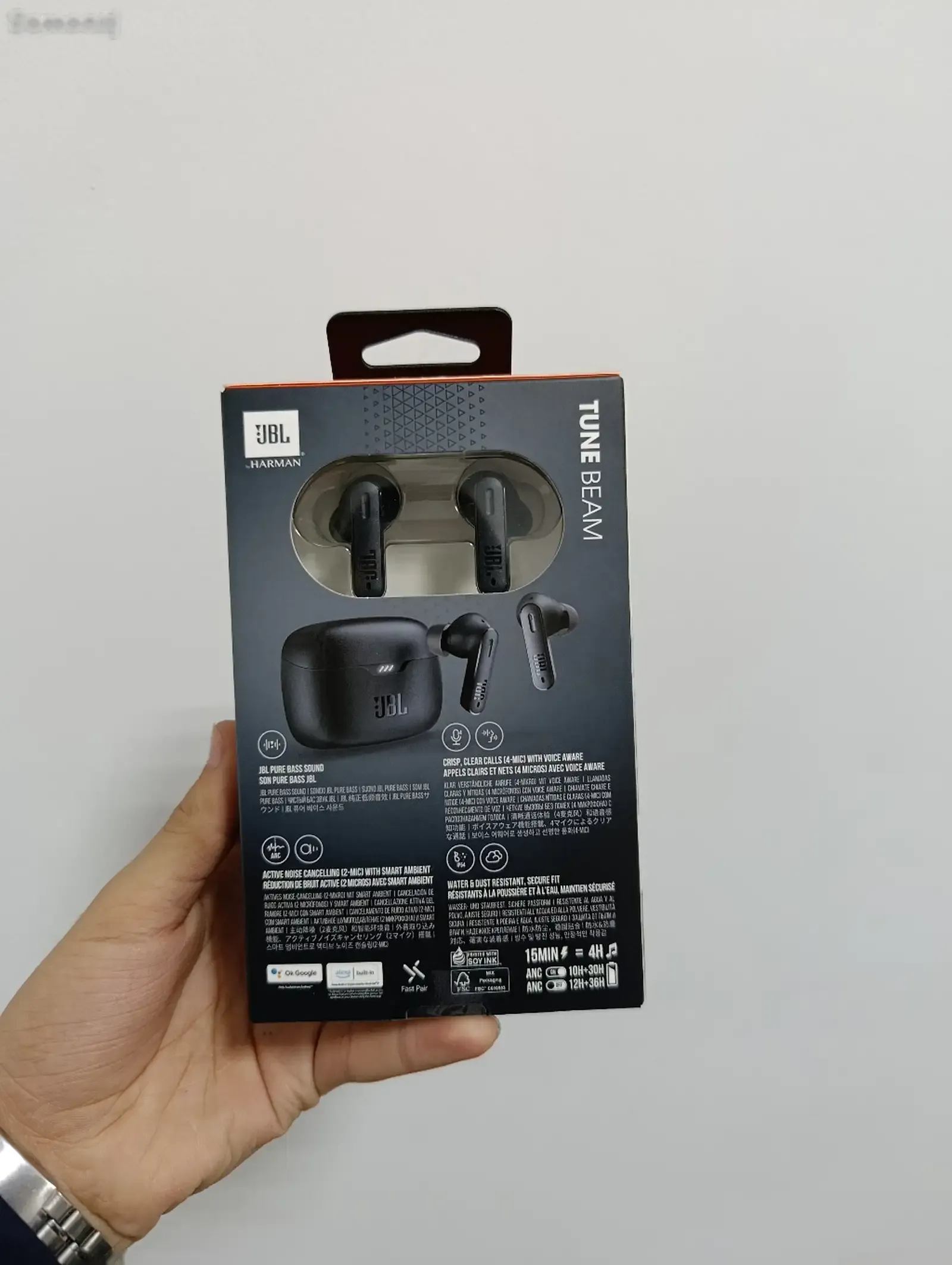 Беспроводные наушники JBL Tune Beam True черный