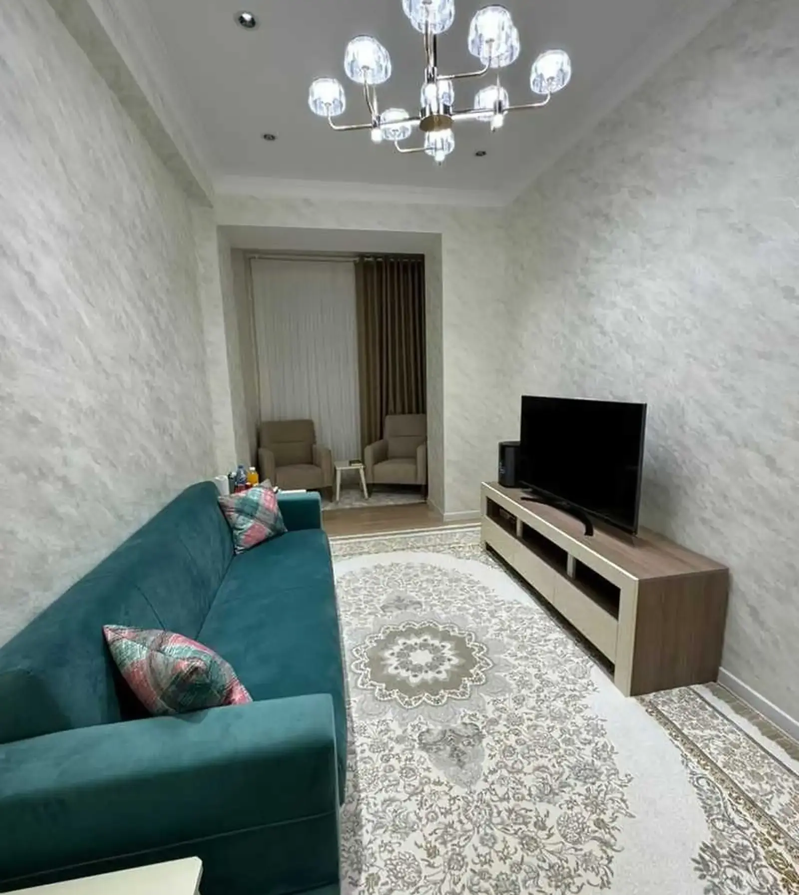 2-комн. квартира, 3 этаж, 60м², ул Рудаки