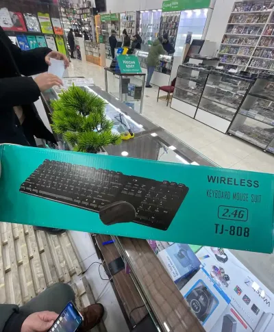 Клавиатура Keyboard и мышка wireless TJ 808