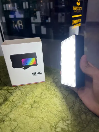 Видео-свет WL-R2 для съёмки фото и видео, осветитель светодиодный LED RGB