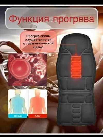 Массажная накидка на сиденья