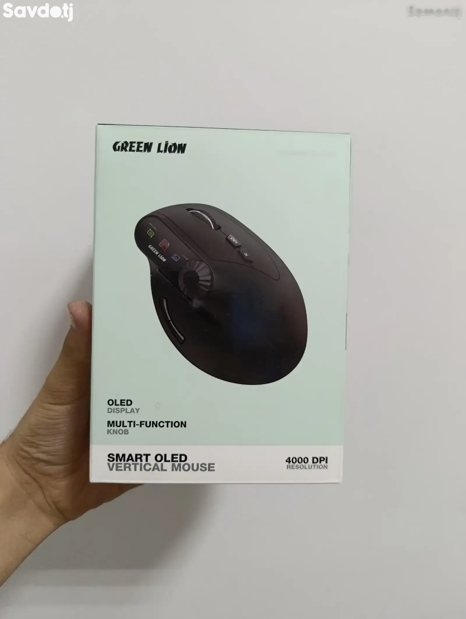 Эргономичная вертикальная мышь Green Lion Smart