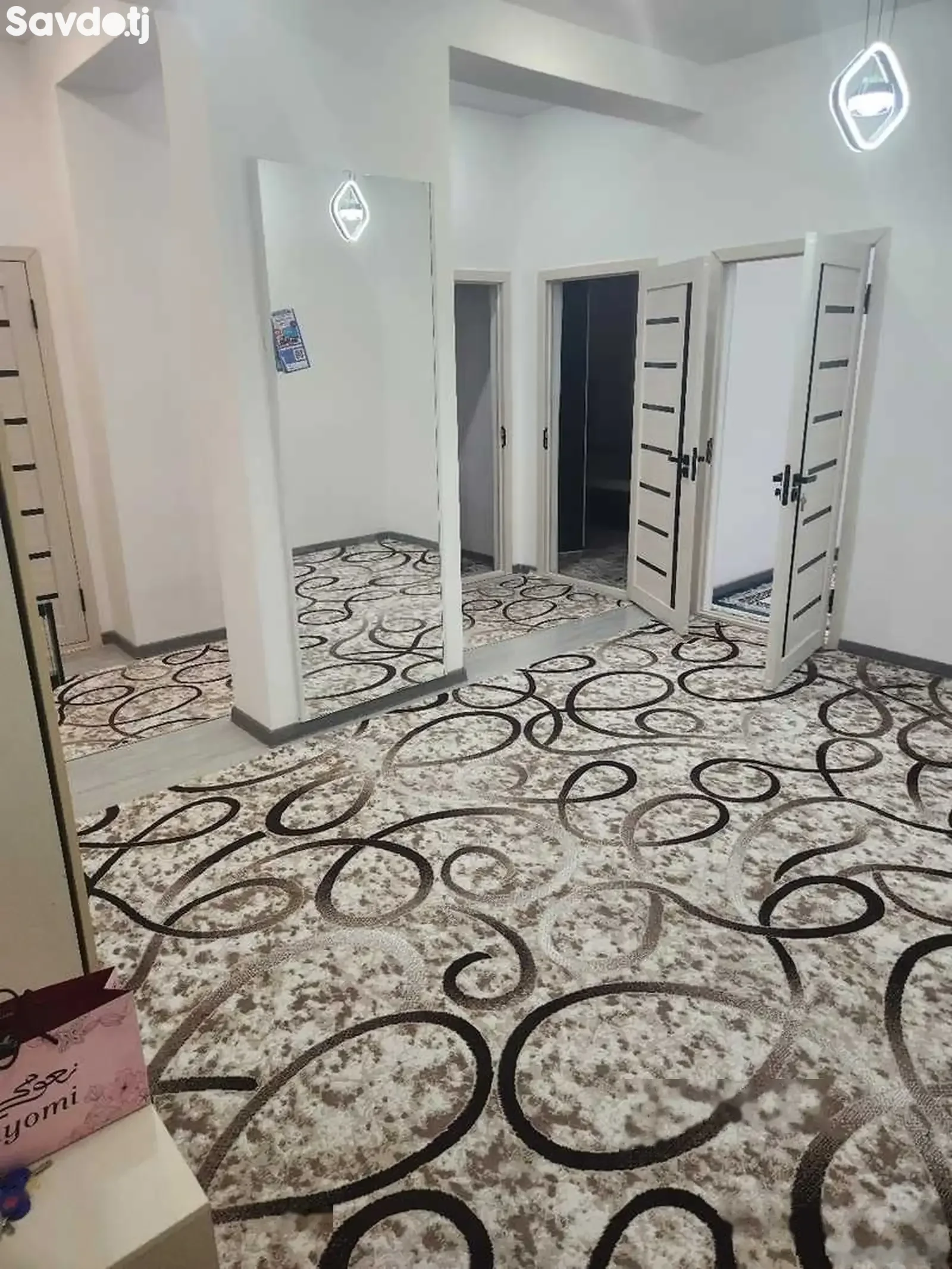 3-комн. квартира, 8 этаж, 80м², Шоҳмансур, Пасолствои Турция