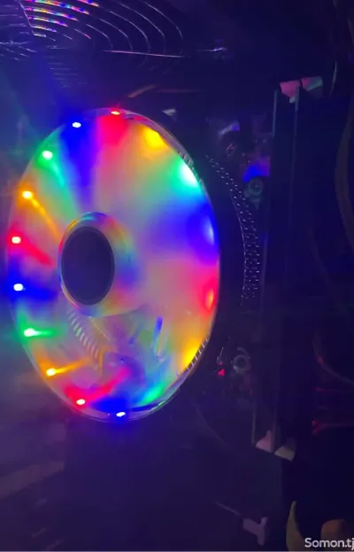 Воздушный Кулер с подсветкой RGB