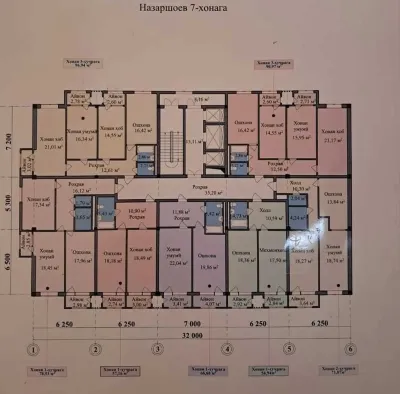 3-комн. квартира, 10 этаж, 97 м², Шохмансур