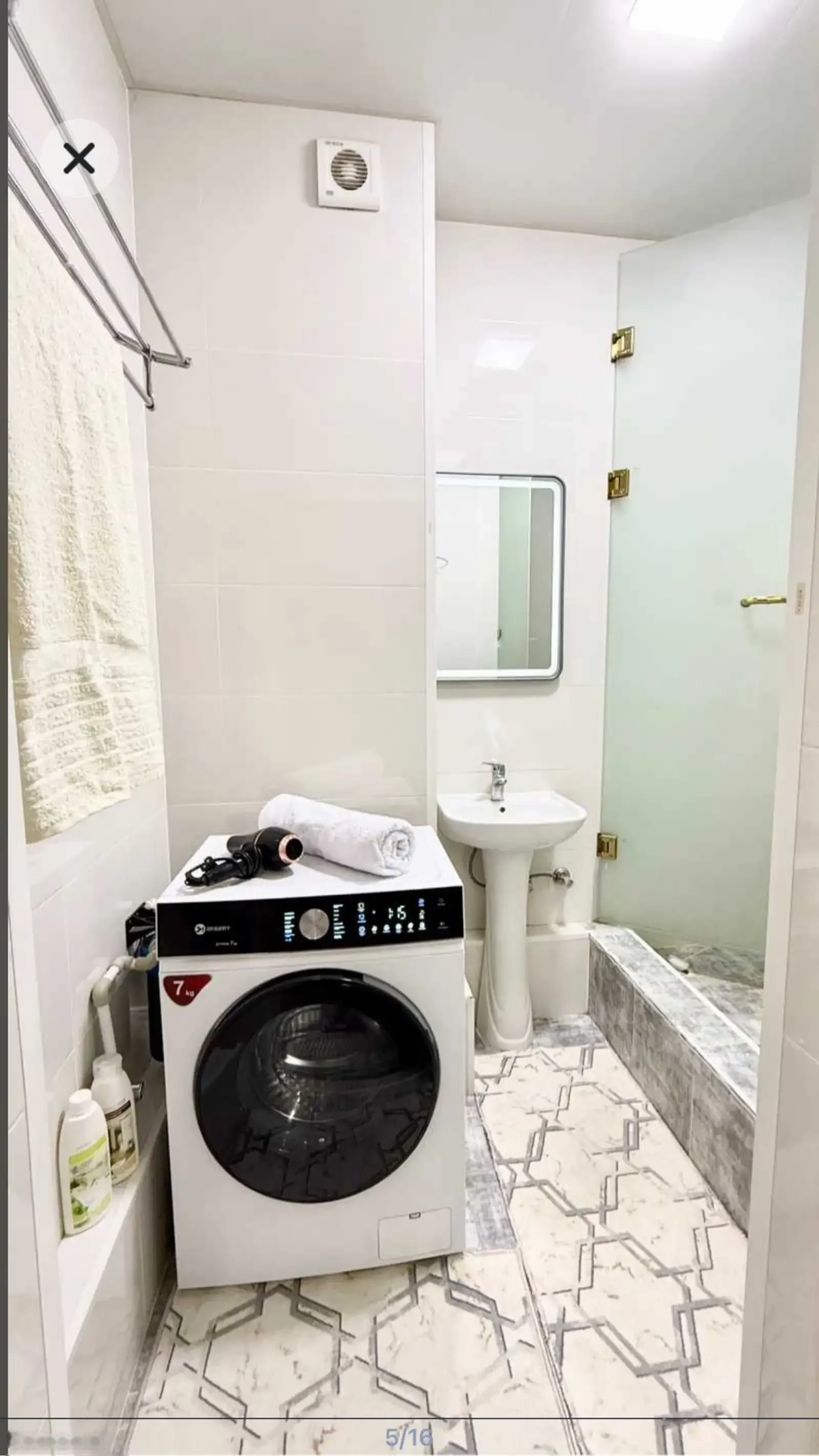 3-комн. квартира, 5 этаж, 65м², 112мкр Пайкар