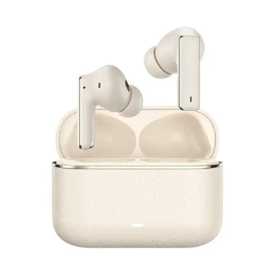 Беспроводные наушники Green Lion River True Wireless  Earbuds кремовый