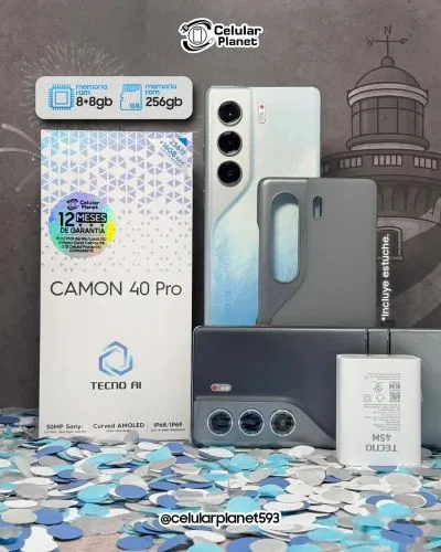 Tecno Camon 40 pro 16/256Gb black