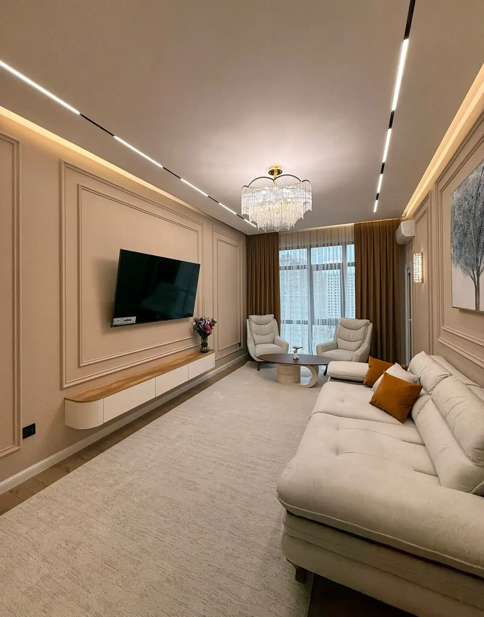 3-комн. квартира, 13 этаж, 127 м², Посольство Турции, Зирбак