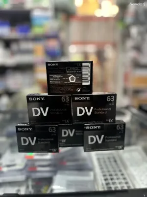 Кассеты для видеокамер Sony DV 63min