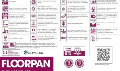 Ламинат Колекция RUBY 12мм 33класс
