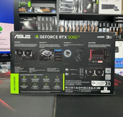 Игровая Видеокарта Asus GeForce RTX 5060 Ti 8GB DLSS4