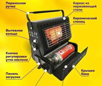 Обогреватель многофункциональный туристический tur