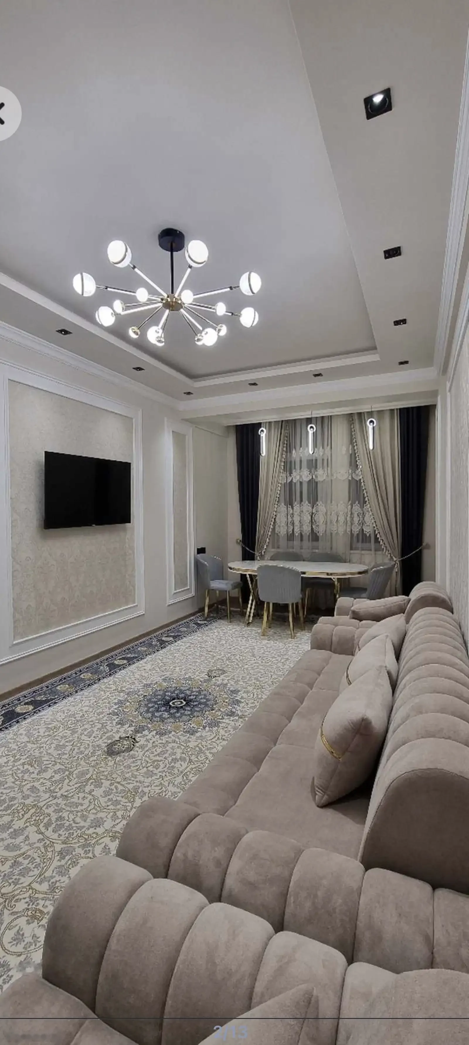 2-комн. квартира, 5 этаж, 66м², Овир