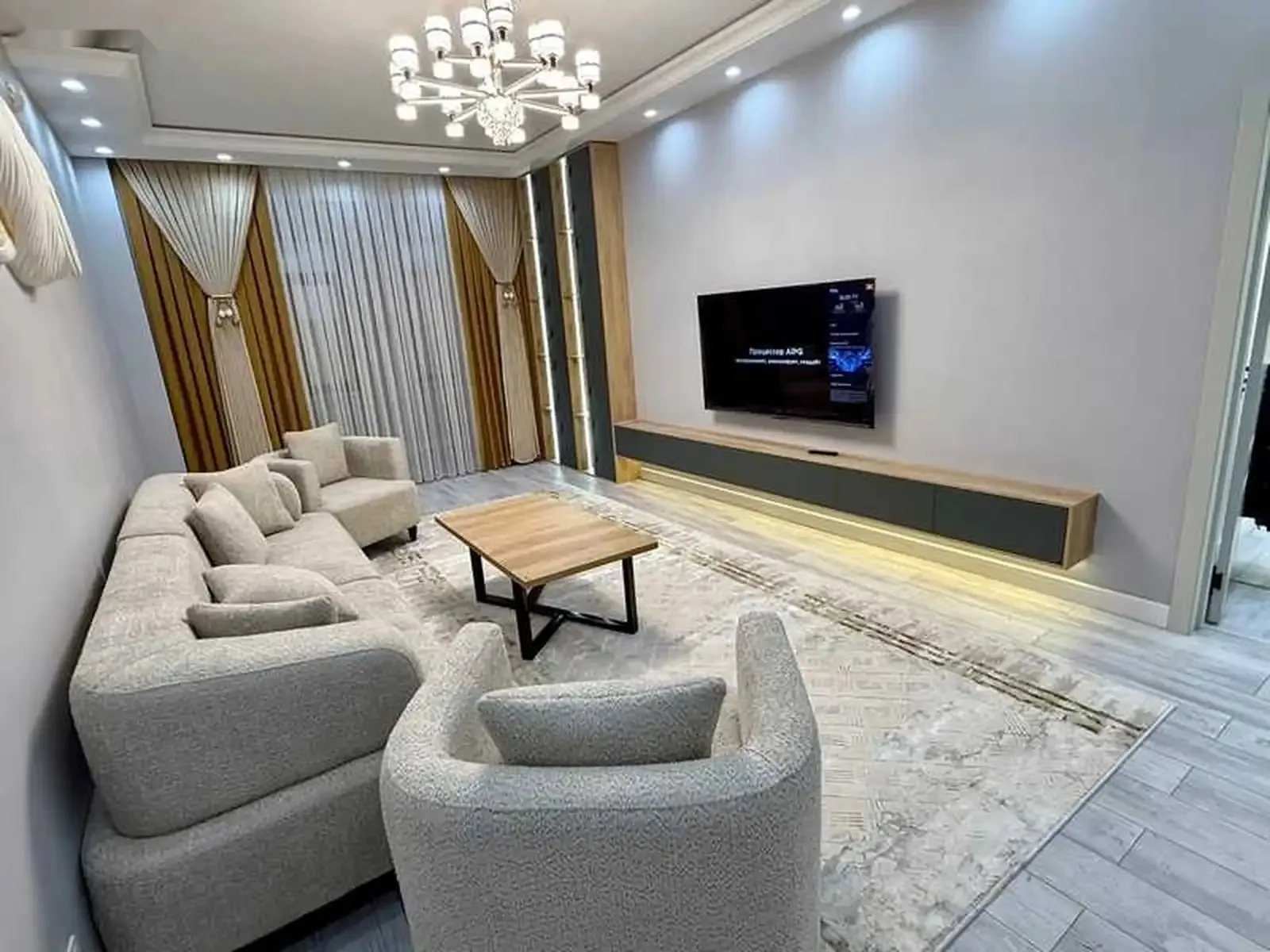 3-комн. квартира, 15 этаж, 118м², Сомони Ёкут