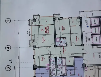 3-комн. квартира, 7 этаж, 72 м², Исмоили Сомони