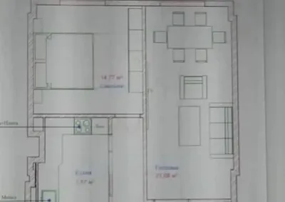 2-комн. квартира, 9 этаж, 65 м², 91мкр