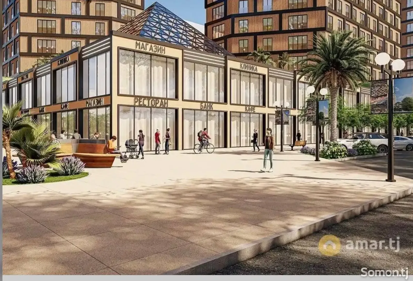 3-комн. квартира, 9 этаж, 134 м², Шохмансур, Мактаби 20, Роддом 2