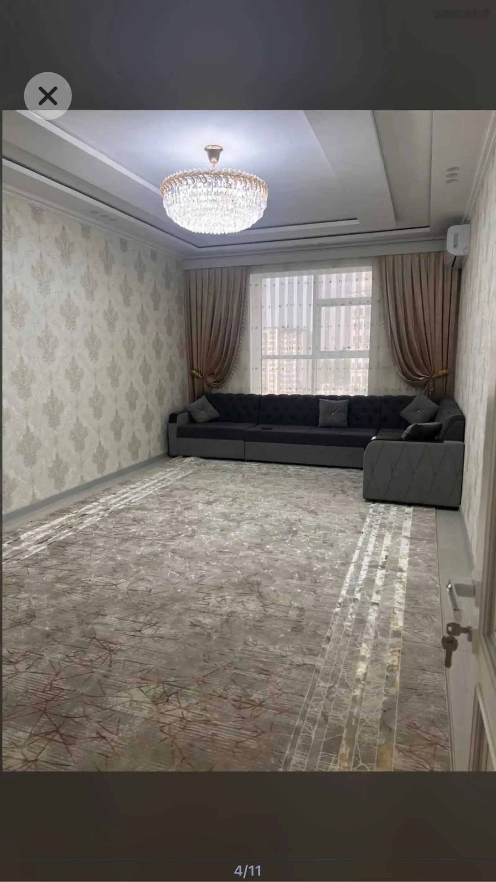 3-комн. квартира, 9 этаж, 140м², Алфемо