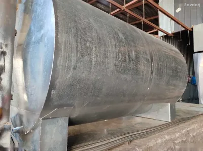 Оцинкованная бочка 5000л. SDC 2.2мм.